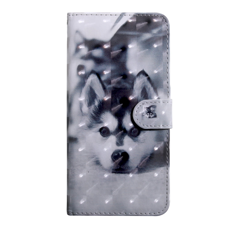 3D Painting Pattern Coloured Drawing Leather Phone Case, For iPhone 13, For iPhone 13 mini