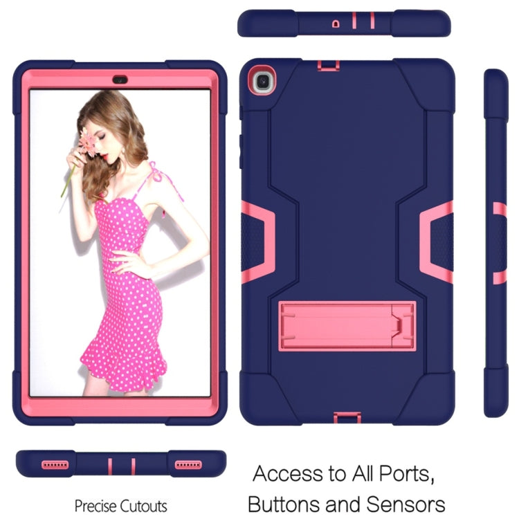 Contrast Color Silicone + PC Combination Case with Holder, For Galaxy Tab A 10.1 (2019) T510, For iPad 10.2