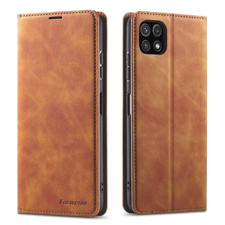 Forwenw Dream Series Oil Edge Strong Magnetism Leather Phone Case, For Samsung Galaxy A22 5G, For Samsung Galaxy A53 5G, For Samsung Galaxy A73 5G, For Samsung Galaxy A33 5G, For Samsung Galaxy A23, For Samsung Galaxy A13 5G