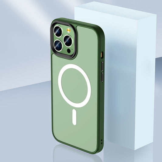 Skin Feel TPU + Frosted PC MagSafe Phone Case, For iPhone 11 Pro Max, For iPhone 11 Pro, For iPhone 11