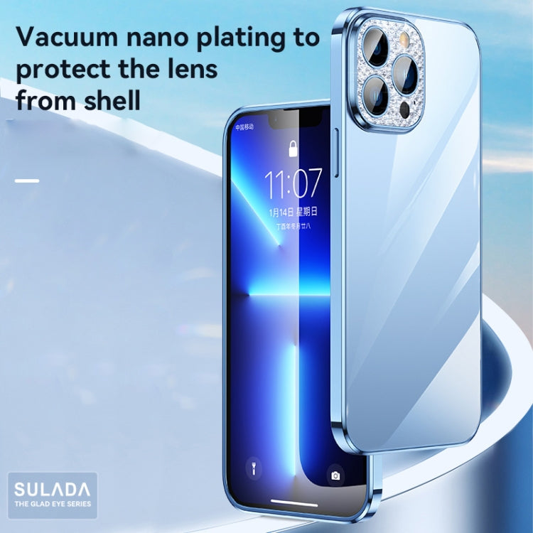 SULADA Diamond Lens Protector Plated Frosted Case, For iPhone 12 Pro Max, For iPhone 11, For iPhone 11 Pro Max