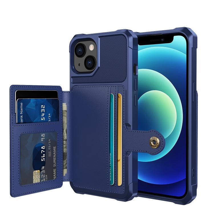 Magnetic Wallet Card Bag Leather Case, For iPhone 13 mini, For iPhone 13, For iPhone 13 Pro, For iPhone 13 Pro Max