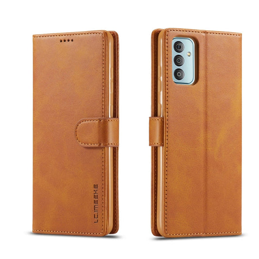 LC.IMEEKE Calf Texture Leather Phone Case, For Samsung Galaxy M23 5G/F23 5G