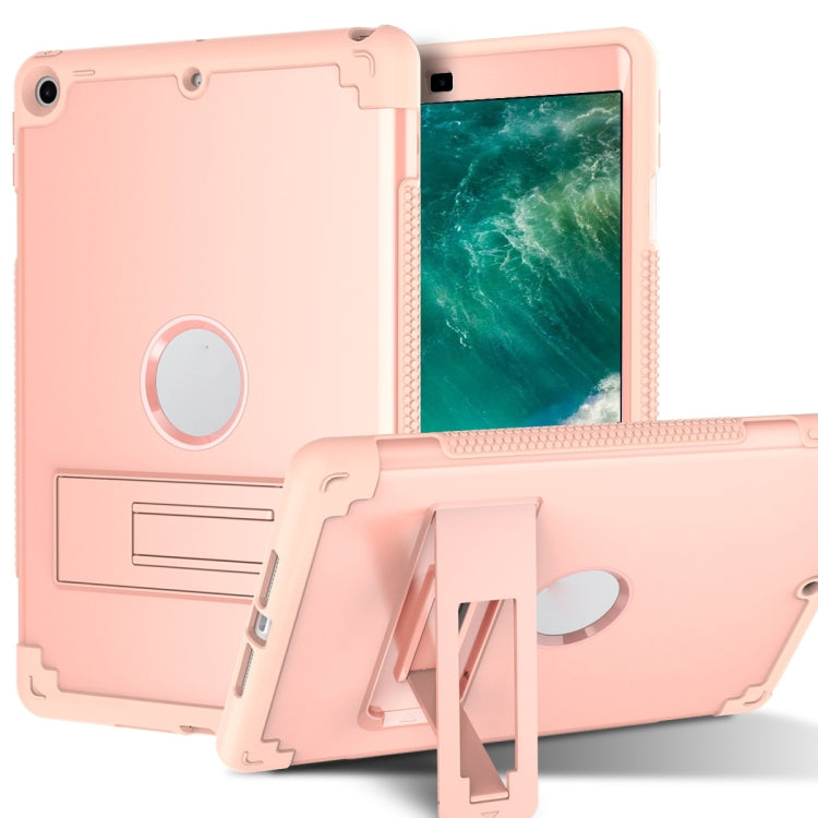 PC+Silicone Holder Tablet Case, For iPad 9.7 2018 / 2017