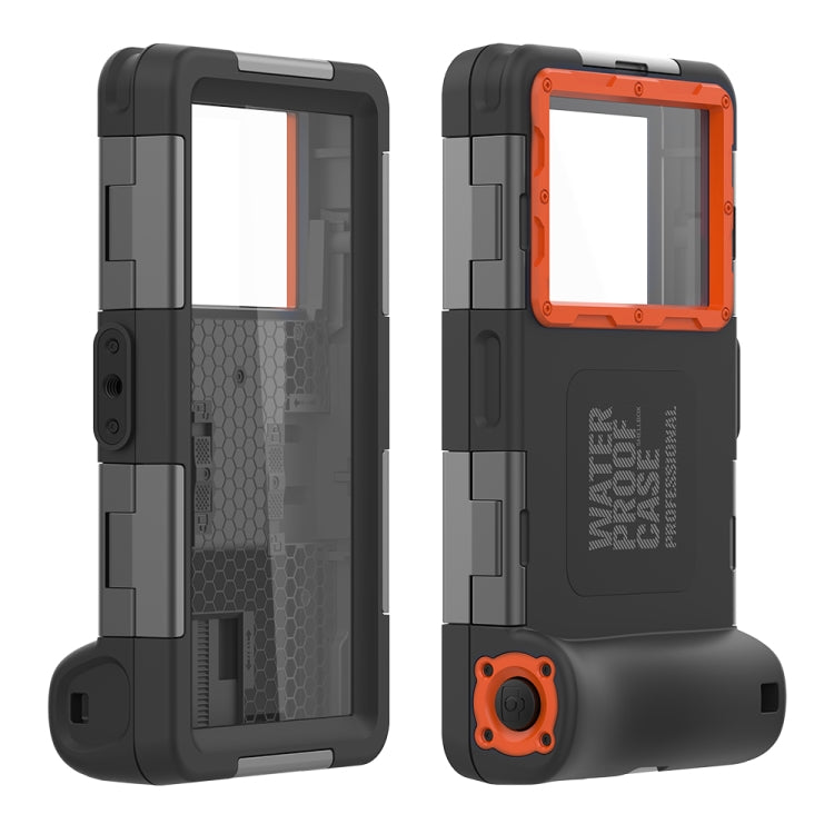 RedPepper 2nd Generation Diving Waterproof Protective Case, Black + Blue, Black + Orange, Black + Green, Black