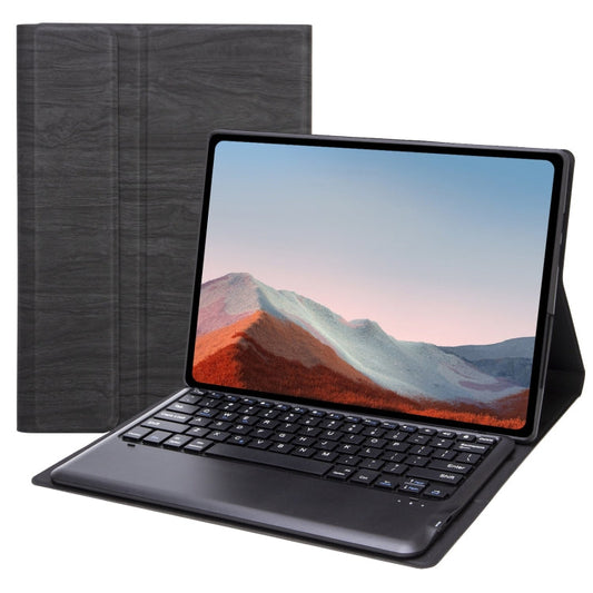 SF128 Tree Texture Bluetooth Keyboard Leather Tablet Case, SF128