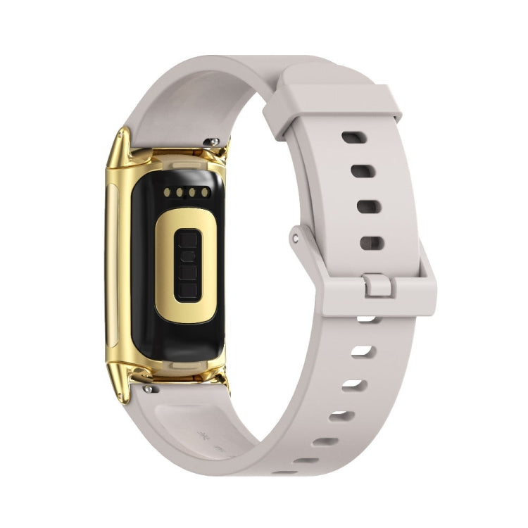 Mijobs Soft Silicone  Watch Band, For Fitbit Charge5