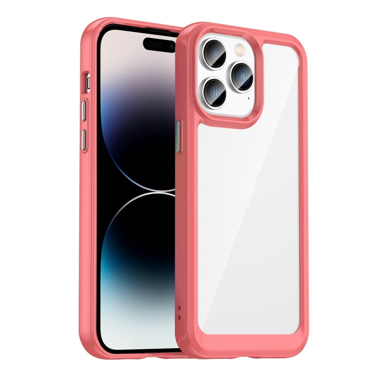 Colorful Series Acrylic + TPU Phone Case, For iPhone 14, For iPhone 14 Pro, For iPhone 14 Pro Max