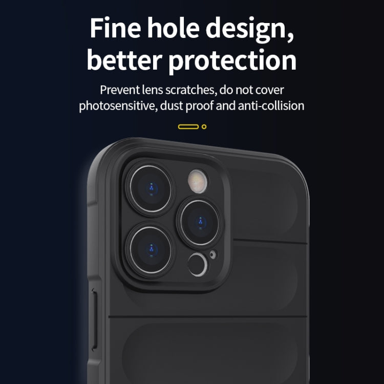 Magic Shield TPU + Flannel Phone Case, For iPhone 14, For iPhone 14 Pro
