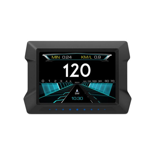 P22 3.5 inch Car HUD Head up Display GPS OBD2 Dual System Windshield Projector, P22