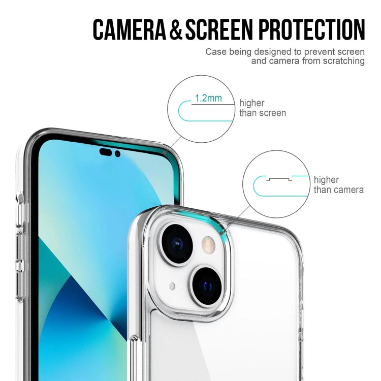 Transparent Acrylic TPU Phone Case, For iPhone 14, For iPhone 14 Plus, For iPhone 14 Pro, For iPhone 14 Pro Max