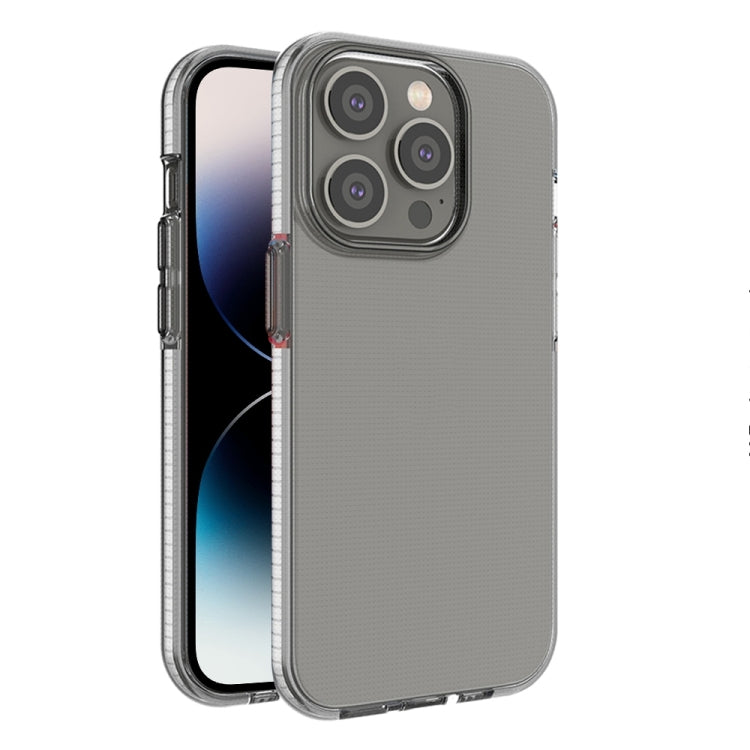 Two-color Transparent TPU Phone Case, For iPhone 14 Pro