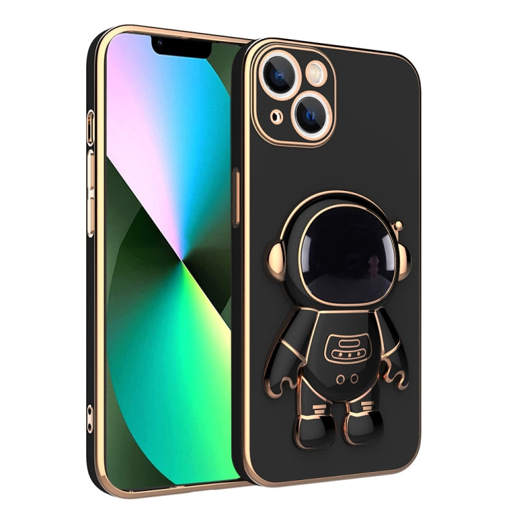 Plating Astronaut Holder Phone Case, For iPhone 13 Pro Max, For iPhone 13 Pro