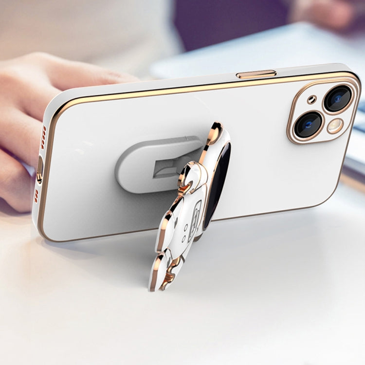 Plating Astronaut Holder Phone Case, For iPhone 13 Pro Max, For iPhone 13 Pro