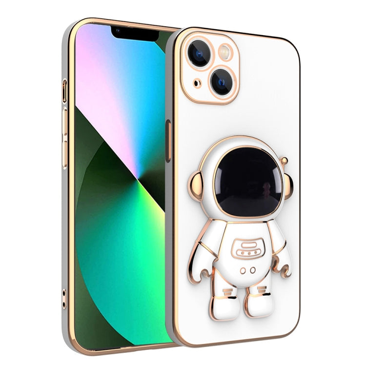 Plating Astronaut Holder Phone Case, For iPhone 12, For iPhone 12 mini