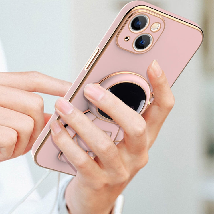 Plating Astronaut Holder Phone Case, For iPhone 11 Pro Max, For iPhone 11 Pro