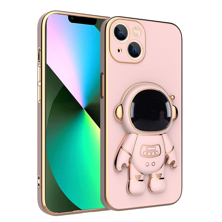 Plating Astronaut Holder Phone Case, For iPhone 11