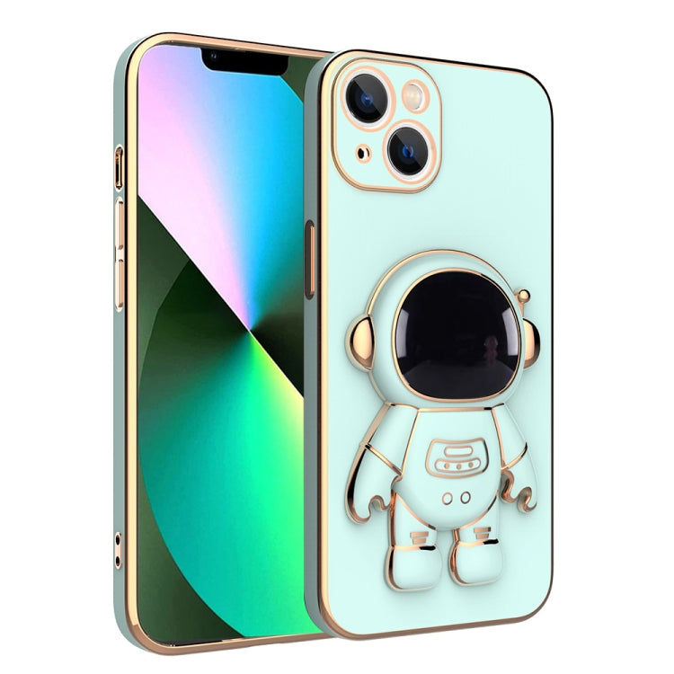 Plating Astronaut Holder Phone Case, For iPhone 11