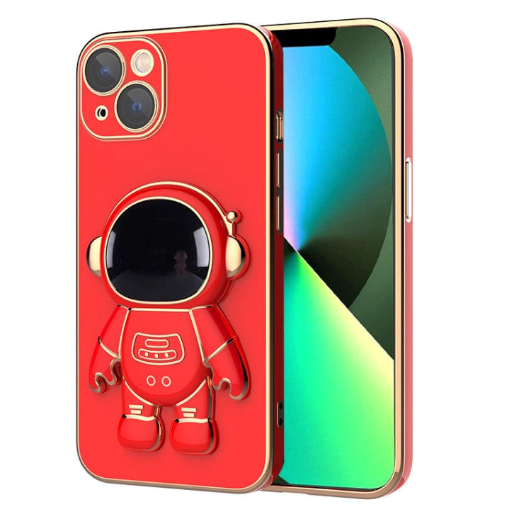 Plating Astronaut Holder Phone Case, For iPhone 11