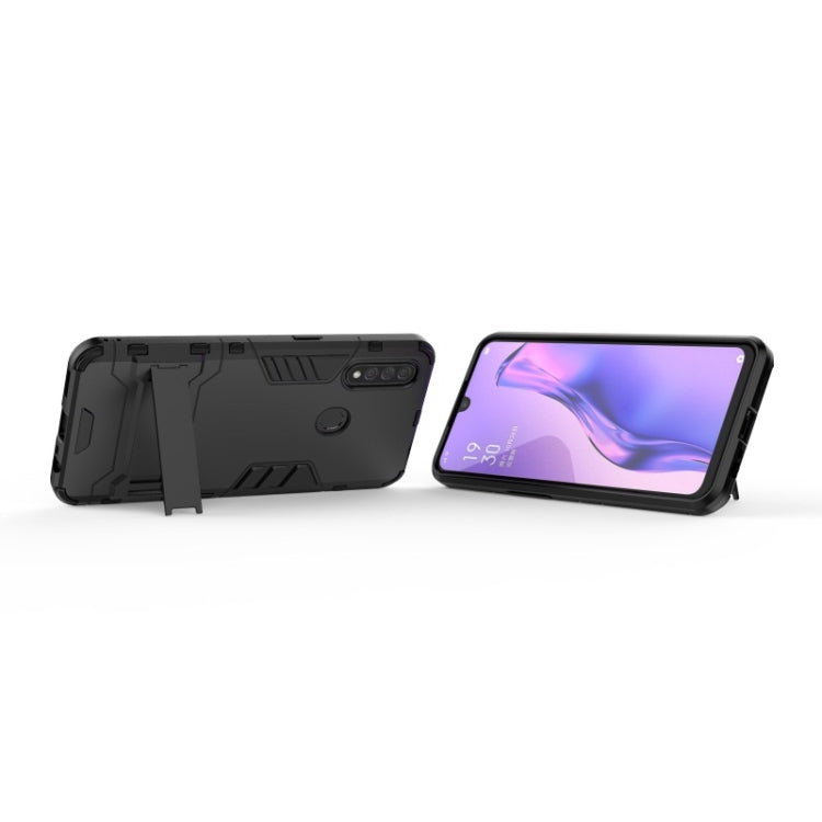 Shockproof PC + TPU with Holder, For OPPO A8, For Huawei Y7p / P40 Lite E, For Huawei Enjoy 10E, For Galaxy A70e