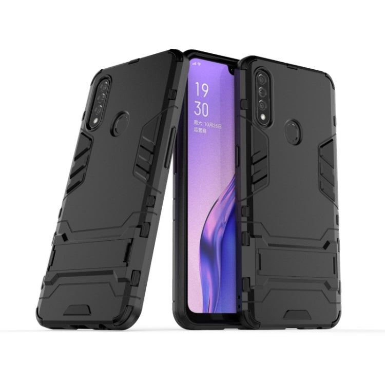 Shockproof PC + TPU with Holder, For OPPO A8, For Huawei Y7p / P40 Lite E, For Huawei Enjoy 10E, For Galaxy A70e