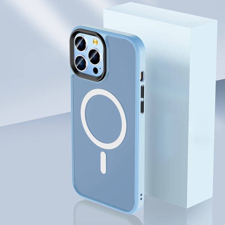 Skin Feel TPU + Frosted PC MagSafe Phone Case, For iPhone 14, For iPhone 14 Plus, For iPhone 14 Pro