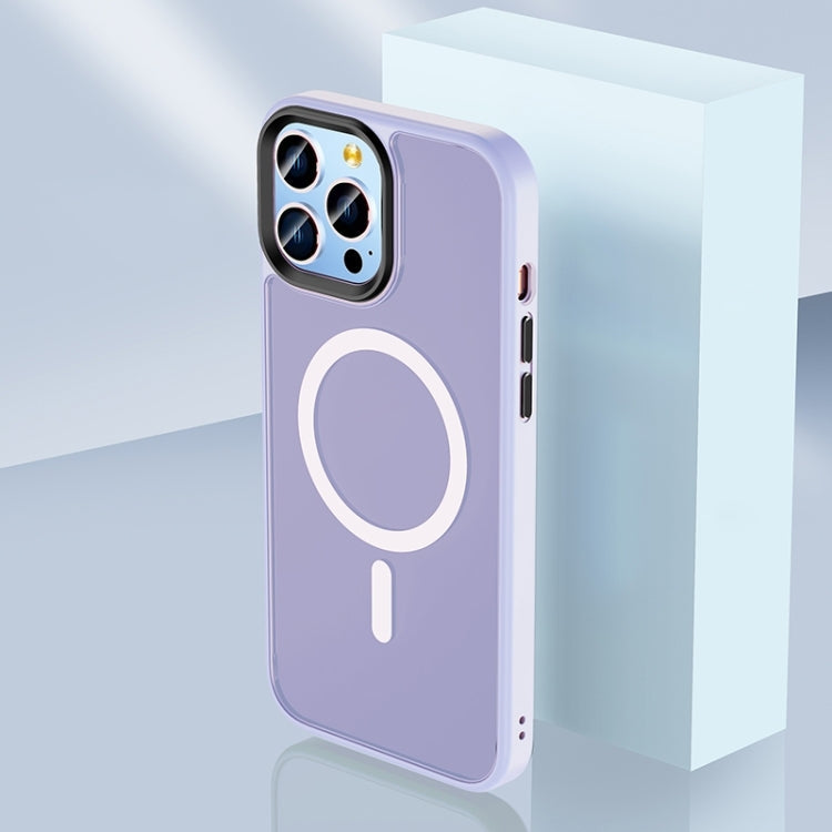 Skin Feel TPU + Frosted PC MagSafe Phone Case, For iPhone 14, For iPhone 14 Plus, For iPhone 14 Pro