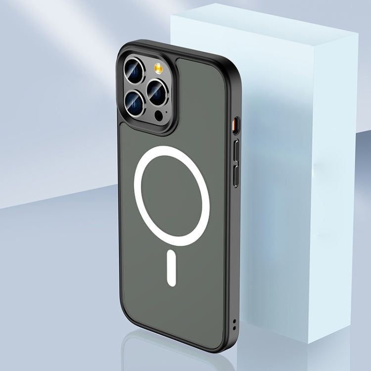 Skin Feel TPU + Frosted PC MagSafe Phone Case, For iPhone 14, For iPhone 14 Plus, For iPhone 14 Pro
