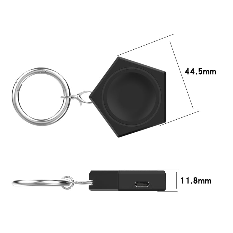 Portable Universal Smart Watch Charger for Apple Watch(Black)