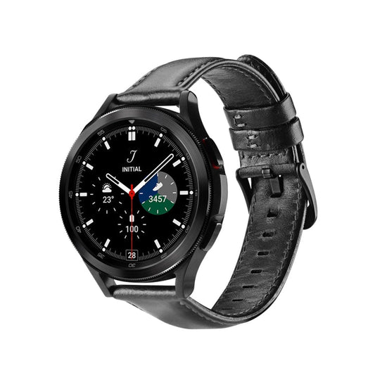 DUX DUCIS 22mm Genuine Leather Watch Band For Samsung Galaxy/Huawei/Honor/Xiaomi Watch, 22mm