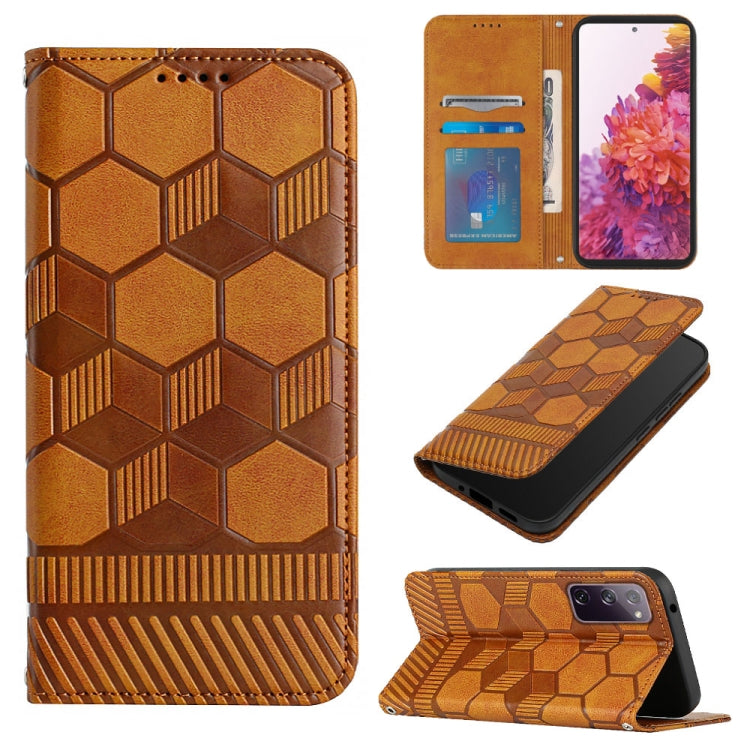 Football Texture Magnetic Leather Flip Phone Case, For Samsung Galaxy A53 5G, For Samsung Galaxy A73 5G, For Samsung Galaxy S20 FE 2022 / S20 FE 5G&4G / S20 Lite / S20 Fan Edition, For Samsung Galaxy S21 5G