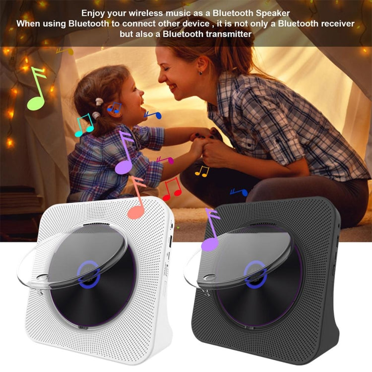 Kecag KC-806 Retro Bluetooth Music Disc Album CD Player, Plug-in Version, Rechargeable Version