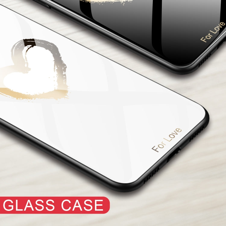 Colorful Painted Glass Phone Case, For iPhone XR