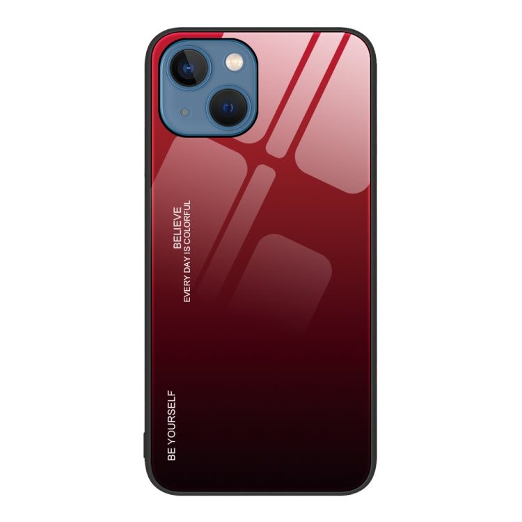 Gradient Color Glass Case, For iPhone 14 Pro Max, For iPhone 14 Pro, For iPhone 14