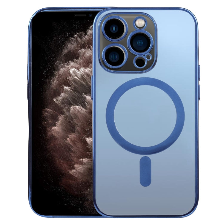 MagSafe Electroplating Straight TPU Phone Case, For iPhone 11 Pro Max