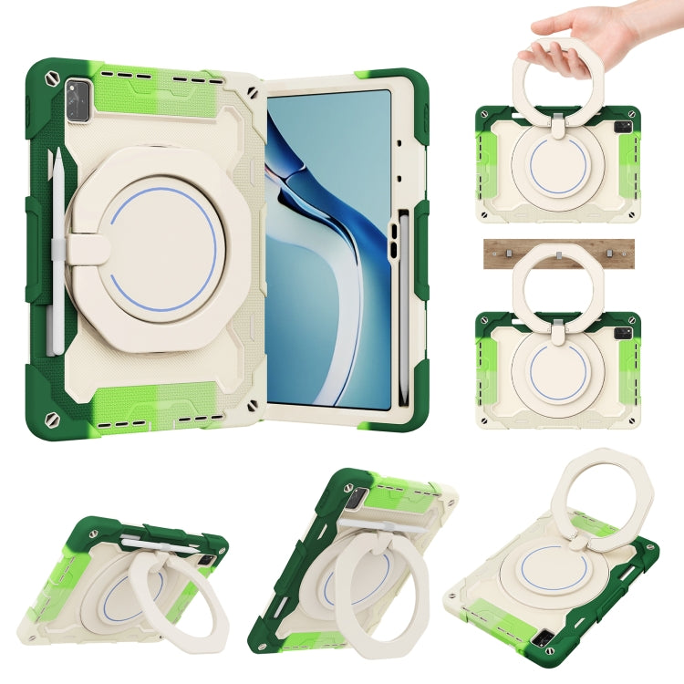 Armor Contrast Color Silicone + PC Tablet Case, For Huawei MatePad Pro 12.6 2021