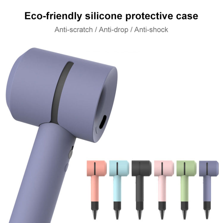 Hairdryer Shockproof Silicone Protective Case For Dyson(Black)