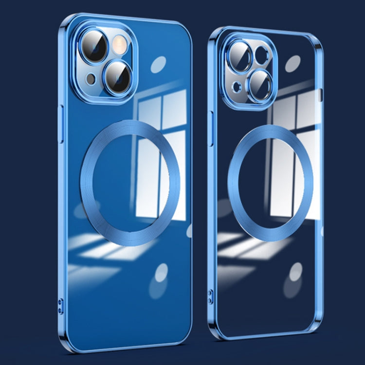Lens Protector MagSafe Electroplated Phone Case, For iPhone 14 Plus, For iPhone 14, For iPhone 14 Pro Max
