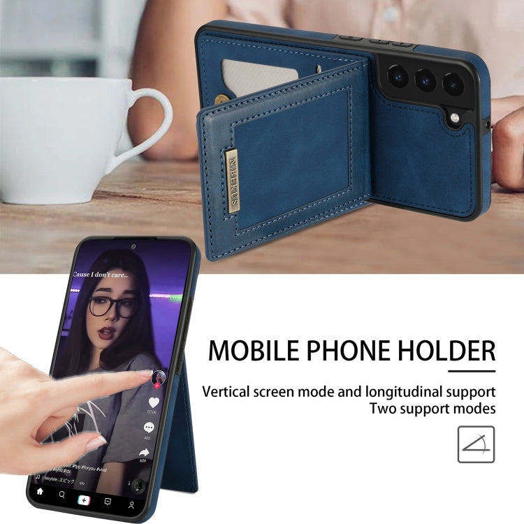 N.Bekus Vertical Flip Card Slot RFID Phone Case, For Samsung Galaxy S22 5G, For Samsung Galaxy S21 5G, For Samsung Galaxy S21+ 5G, For Samsung Galaxy S21 FE 5G