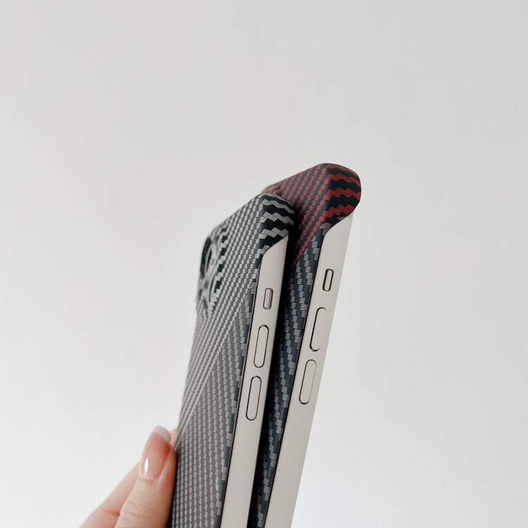 Carbon Fiber Texture PC Phone Case, For iPhone 11, For iPhone 11 Pro, For iPhone 11 Pro Max, For iPhone 12