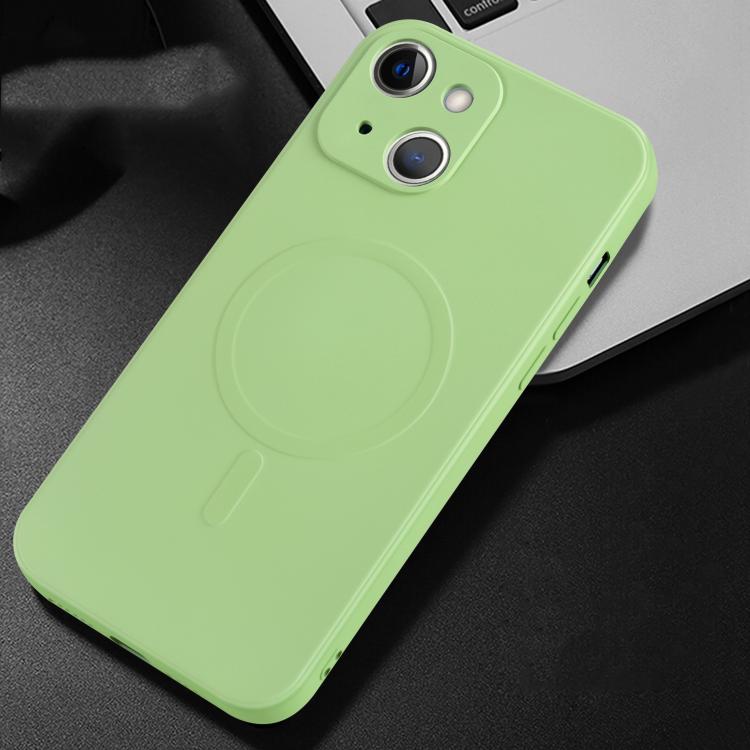 Liquid Silicone Full Coverage Magsafe Phone Case, For iPhone 14, For iPhone 14 Plus, For iPhone 14 Pro