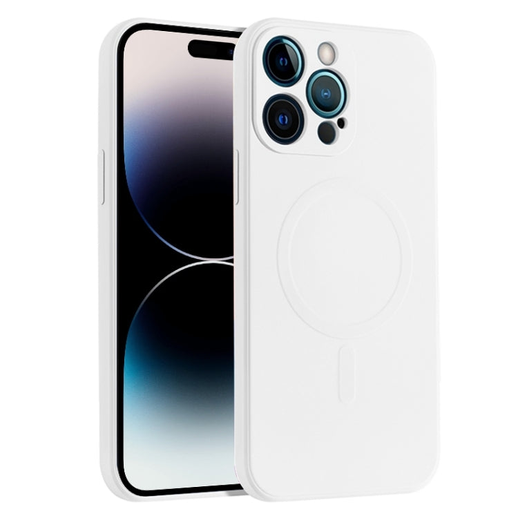 Liquid Silicone Full Coverage Magsafe Phone Case, For iPhone 14, For iPhone 14 Plus, For iPhone 14 Pro