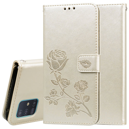Rose Embossed Horizontal Flip PU Leather Case with Holder & Card Slots & Wallet, For Galaxy A81 / Note 10 Lite, For Galaxy A91 / S10 Lite, For Galaxy S20, For Galaxy S20 Plus
