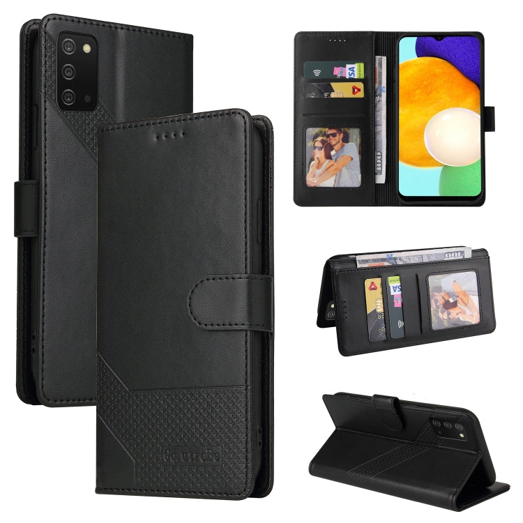 GQUTROBE Skin Feel Magnetic Leather Phone Case, For Samsung Galaxy A23, For Samsung Galaxy A02, For Samsung Galaxy A02s, For Samsung Galaxy A03s
