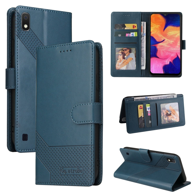 GQUTROBE Skin Feel Magnetic Leather Phone Case, For Samsung Galaxy A7 2018, For Samsung Galaxy A10, For Samsung Galaxy A12, For Samsung Galaxy A13