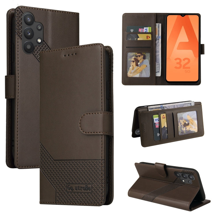 GQUTROBE Skin Feel Magnetic Leather Phone Case, For Samsung Galaxy A32 5G, For Samsung Galaxy A40, For Samsung Galaxy A41, For Samsung Galaxy A42 5G