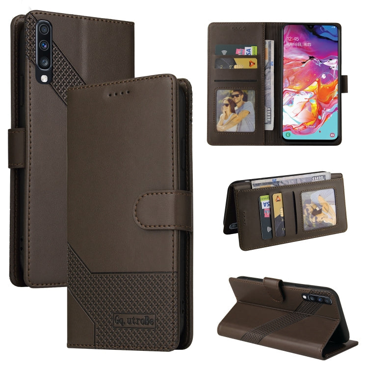 GQUTROBE Skin Feel Magnetic Leather Phone Case, For Samsung Galaxy A53 5G, For Samsung Galaxy A70, For Samsung Galaxy A71 4G, For Samsung Galaxy A71 5G