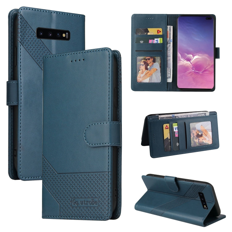 GQUTROBE Skin Feel Magnetic Leather Phone Case, For Samsung Galaxy S10+, For Samsung Galaxy S20, For Samsung Galaxy S20+, For Samsung Galaxy S20 Ultra