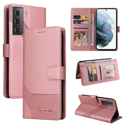 GQUTROBE Skin Feel Magnetic Leather Phone Case, For Samsung Galaxy S21 5G, For Samsung Galaxy S21+ 5G, For Samsung Galaxy S21 Ultra 5G, For Samsung Galaxy S21 FE 5G, For Samsung Galaxy S22 5G