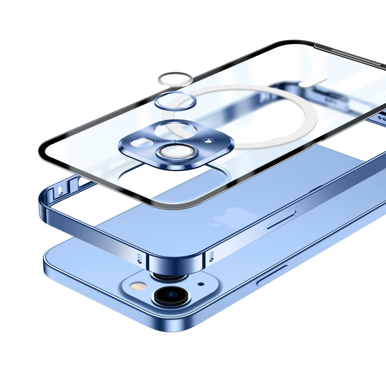 Frosted Metal Phone Case with Magnetic, For iPhone 11 Pro, For iPhone 12, For iPhone 12 Pro, For iPhone 12 Pro Max, For iPhone 13, For iPhone 13 Pro
